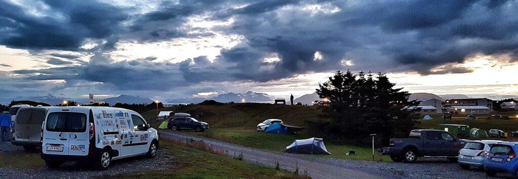 Campsite in Iceland, travel in Iceland camperstory