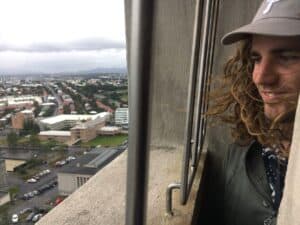 View from Hallgrímskirkja church View from Hallgrímskirkja