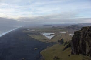 View from the top of Dýrhólaey