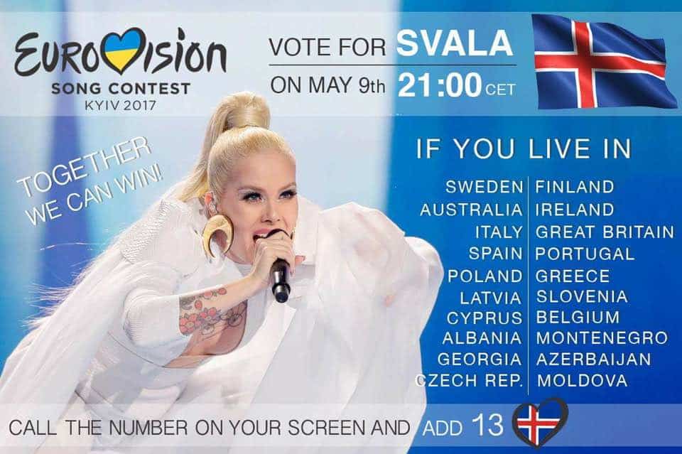 Svala in Eurovision 2017