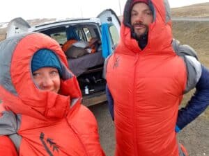 Wearable sleeping bags