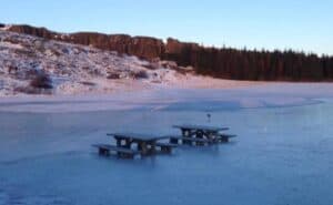 Winter Iceland Camping
