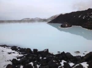 Winter in the Blue Lagoon