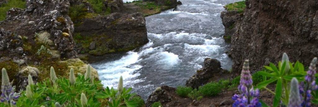 Hjálparfoss Hike Iceland