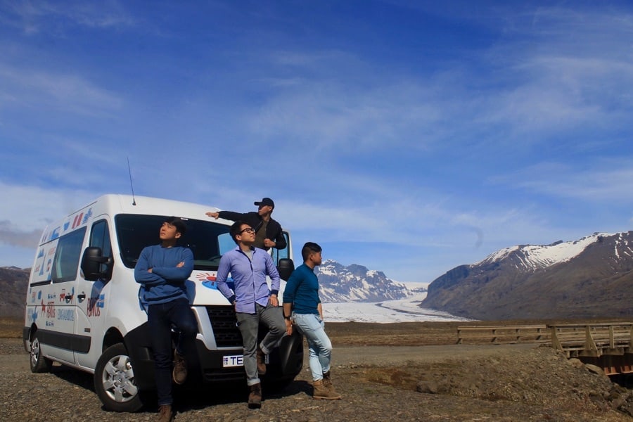 Camper hire in Iceland