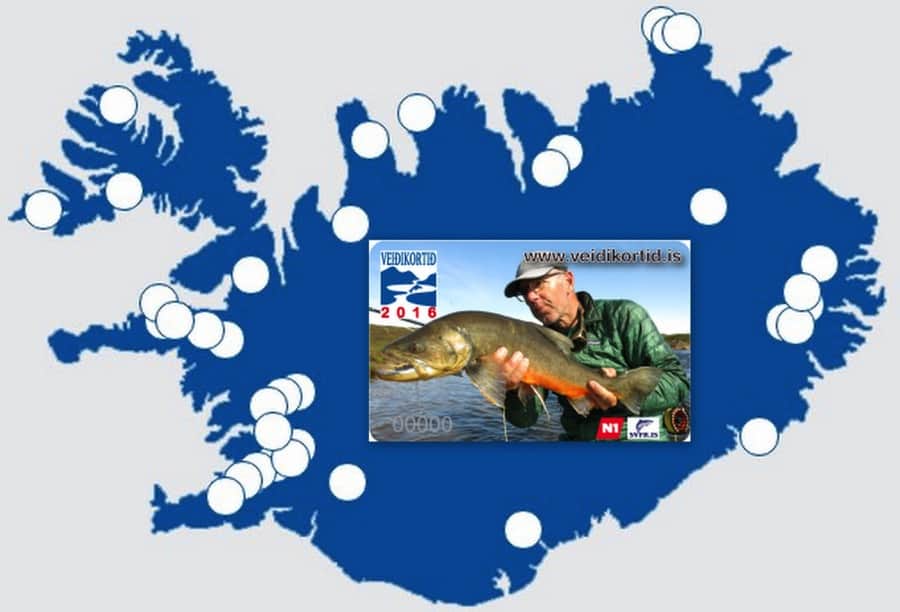 Fishing lakes in Iceland