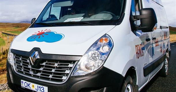 Renting a camper in Iceland with rent.is