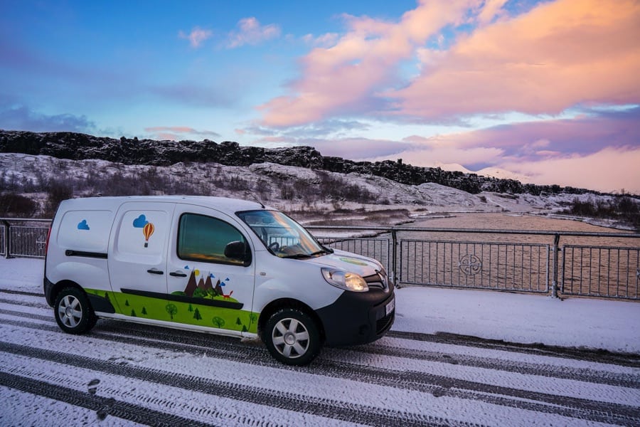 Wintercamping in Iceland