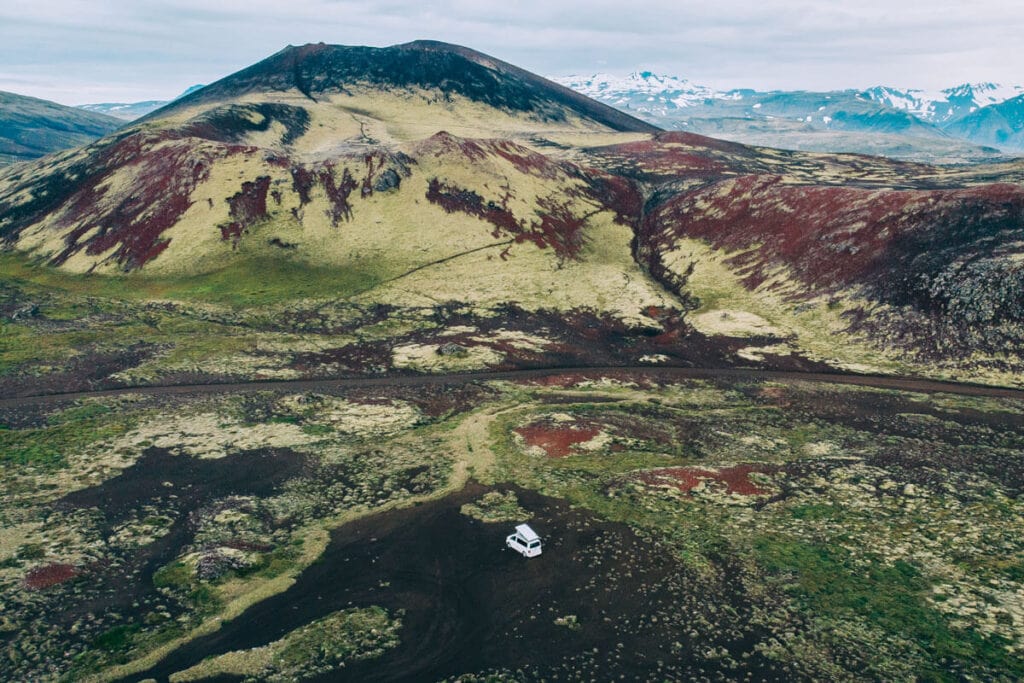 rent.is VW California 4×4 F-roads camper travel Iceland