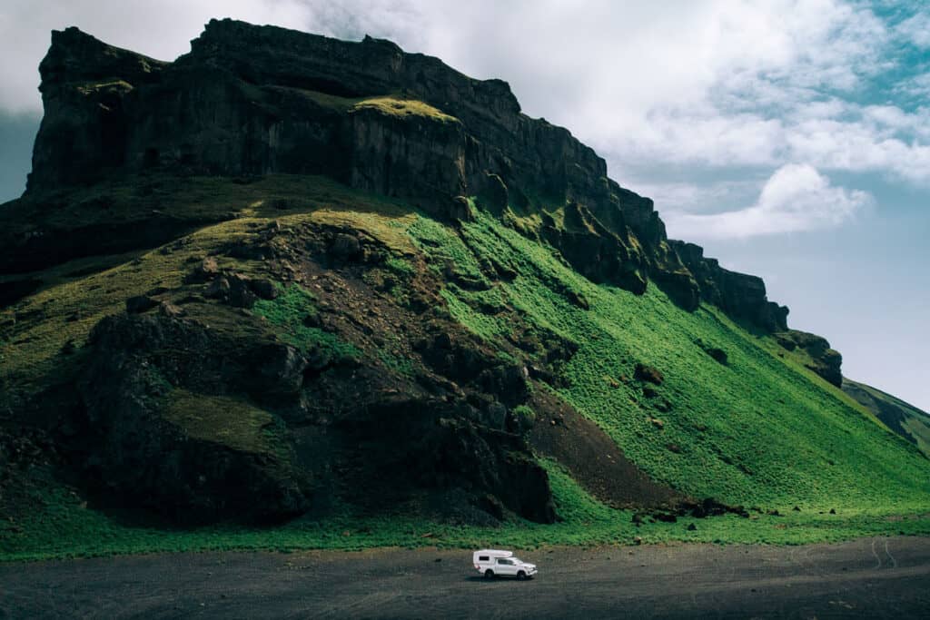 rent Toyota Hilux 4×4 Campervan Iceland Road trip