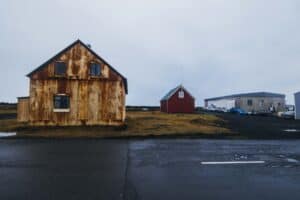 A desolate village on the Ring road