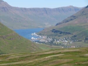 Driving to Seyðisfjörður