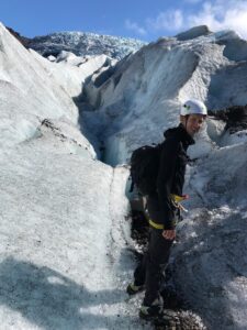 Glacier hiking in Iceland