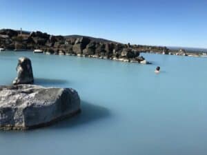 Mývatn Nature Baths in the morning