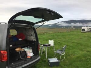 Packing the Camper Van