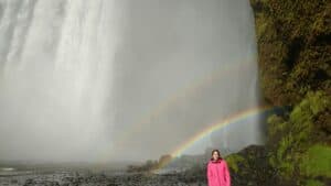 The waterfall Skógafoss