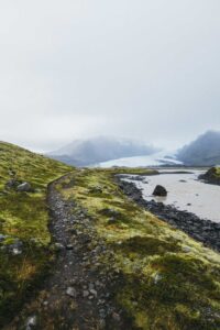 Trekking to Seljavallalaug