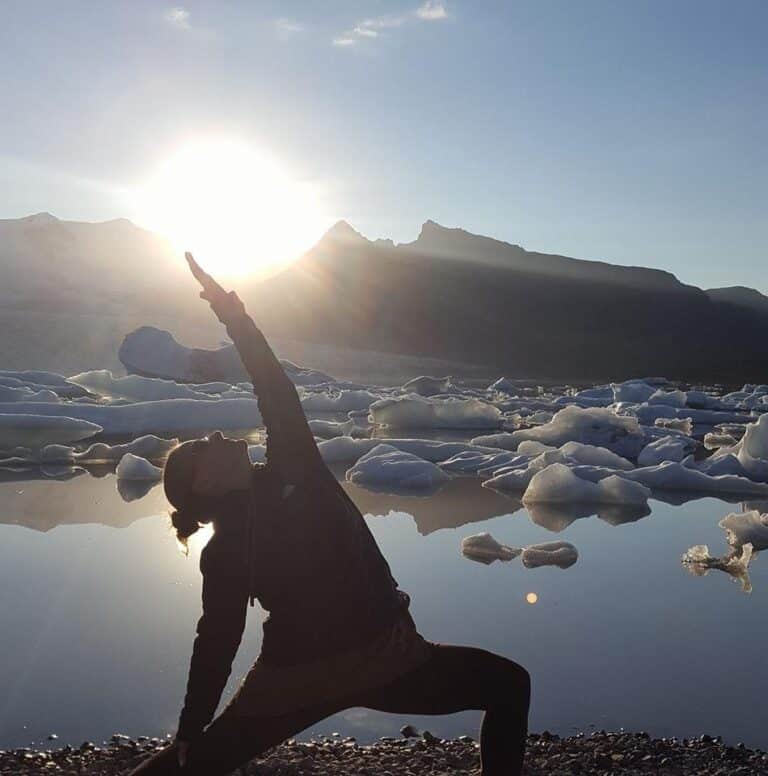 yoga in iceland