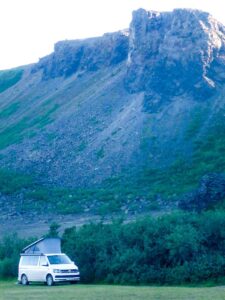 campground at Verstudalur