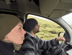 driving anti-clock wise around Iceland