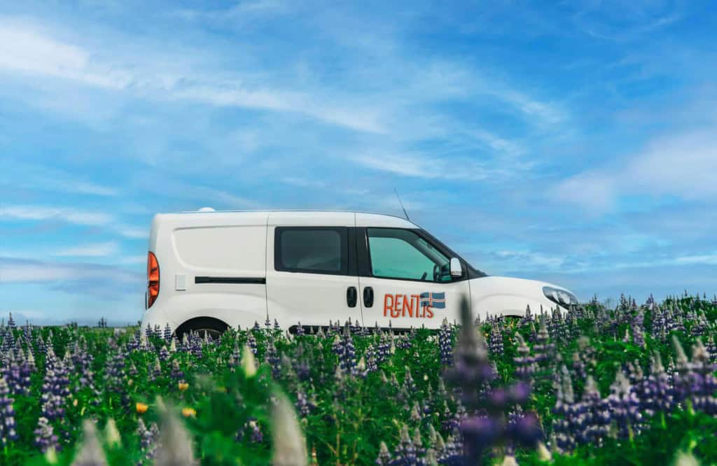 Rent.is fiat doblo camping van in nature